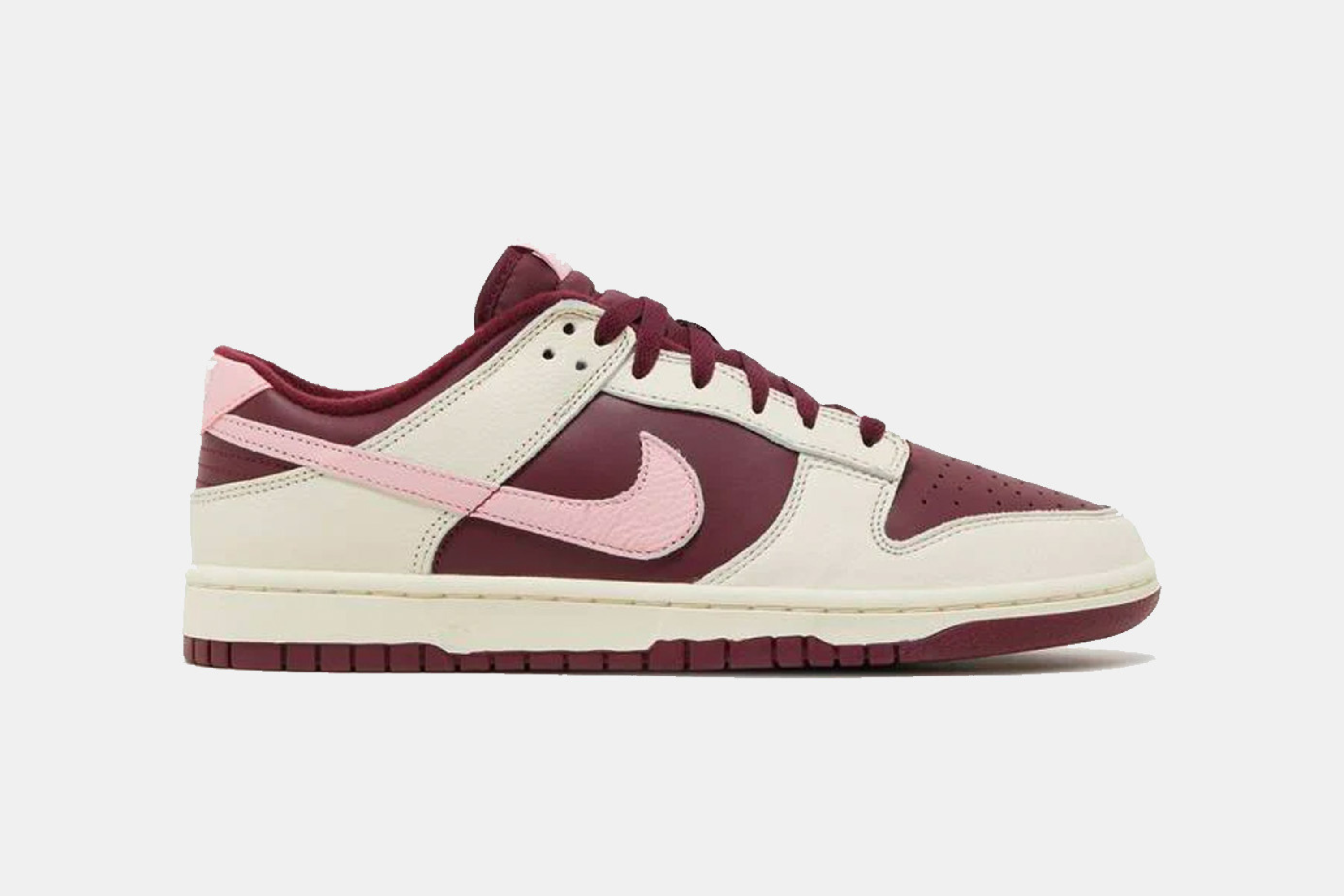 Nike Dunk Low Retro Premium (Pale Ivory | Soft Pink | Night Maroon)